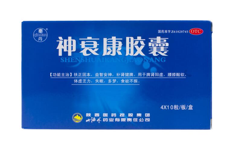 神衰康胶囊(秦丹)包装主图