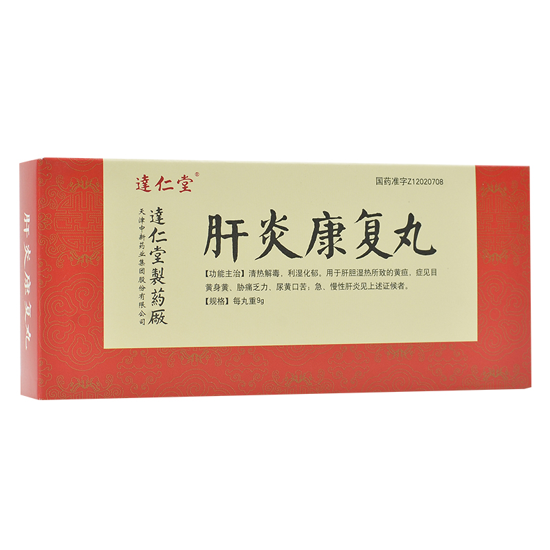 肝炎康复丸(逹仁堂)包装主图