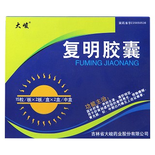 复明胶囊(大峻)包装主图