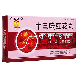 十三味红花丸(藏王天宝)包装主图