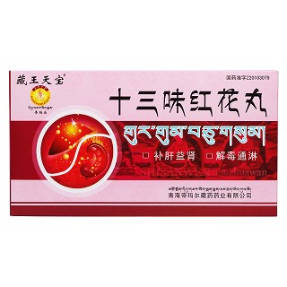 十三味红花丸(藏王天宝)包装主图