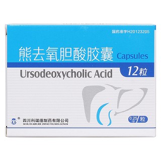 熊去氧胆酸胶囊(科瑞德)包装主图