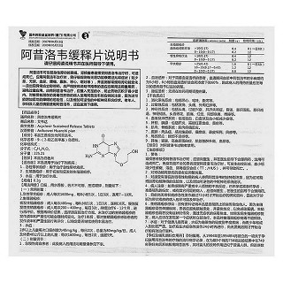阿昔洛韦缓释片(艾韦达)包装主图