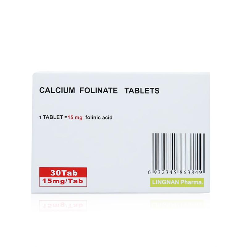 亚叶酸钙片(福能)包装主图