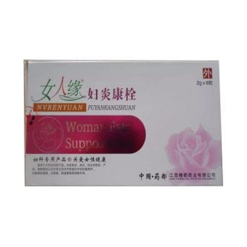 妇炎康栓(女人缘)包装主图