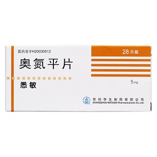 奥氮平片(悉敏)包装主图