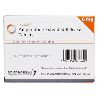 帕利哌酮缓释片(芮达)包装主图