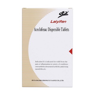 醋氯芬酸分散片(莱亿芬)包装主图