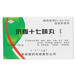 沉香十七味丸(阜药)包装主图