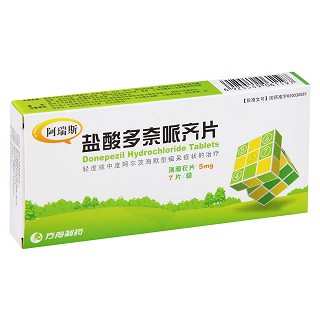 盐酸多奈哌齐片(阿瑞斯)包装主图