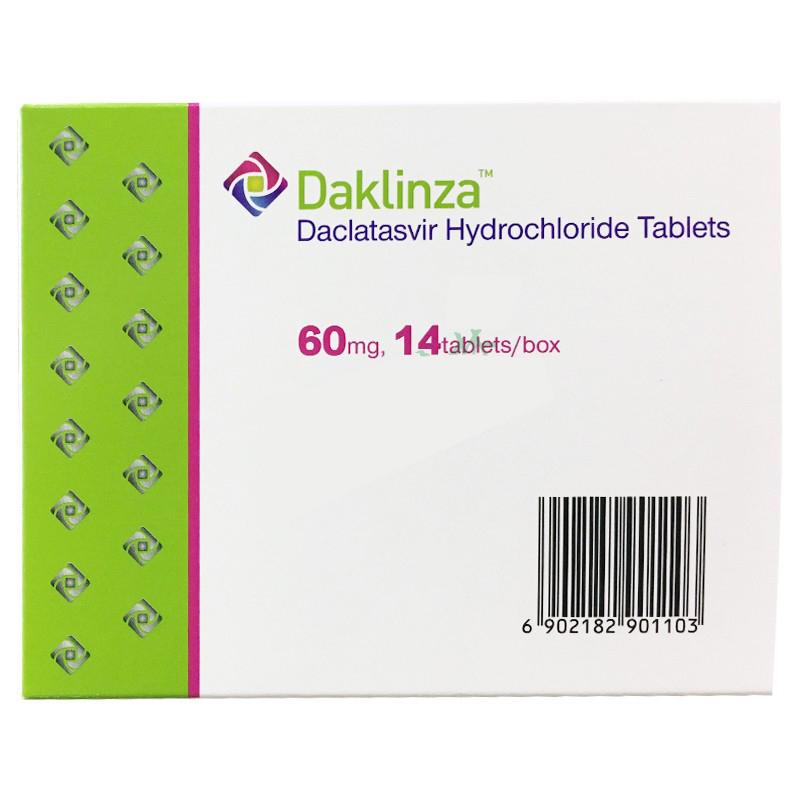 盐酸达拉他韦片(百立泽)包装主图