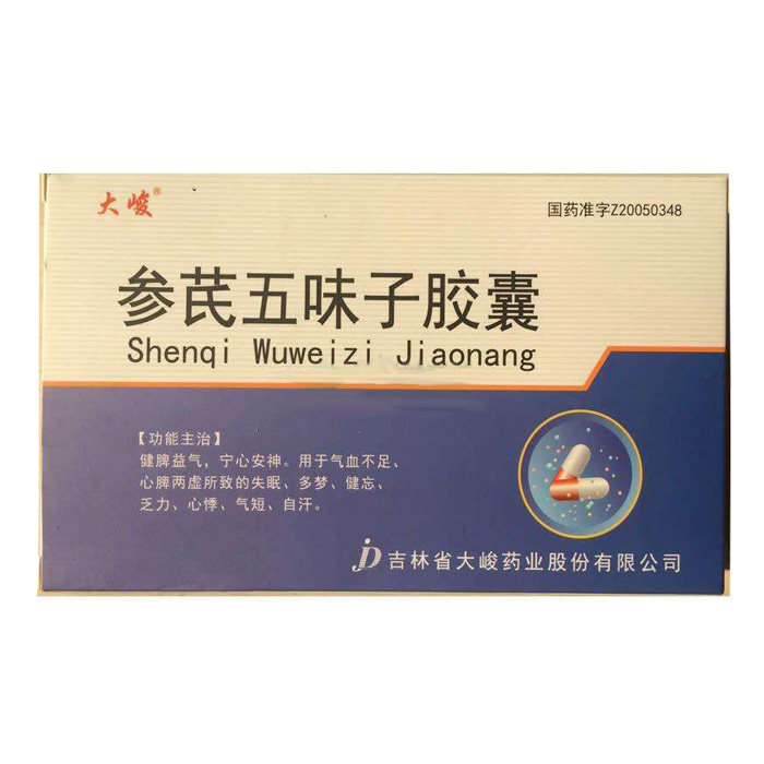参芪五味子胶囊(大峻)