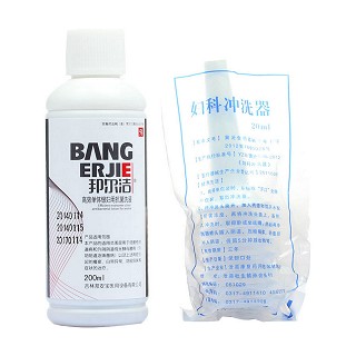 高效单体银妇用抗菌洗液(邦尔洁)包装主图