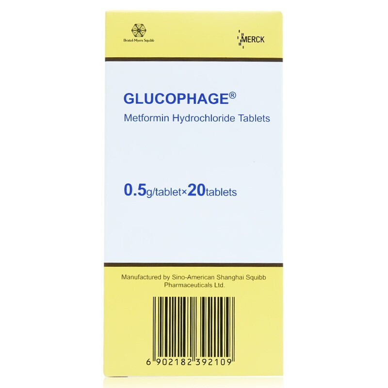 盐酸二甲双胍片(格华止)包装主图