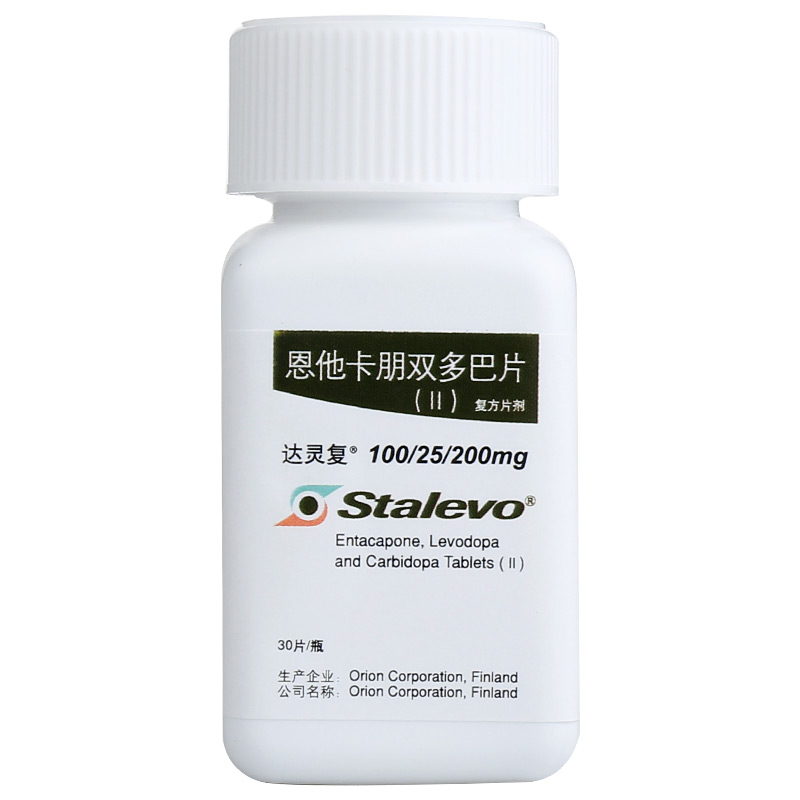 恩他卡朋双多巴片(达灵复)包装主图