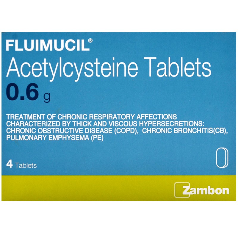 乙酰半胱氨酸片(富露施)包装主图