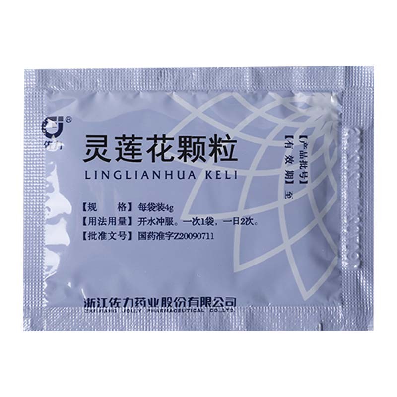 灵莲花颗粒(佐力)包装主图