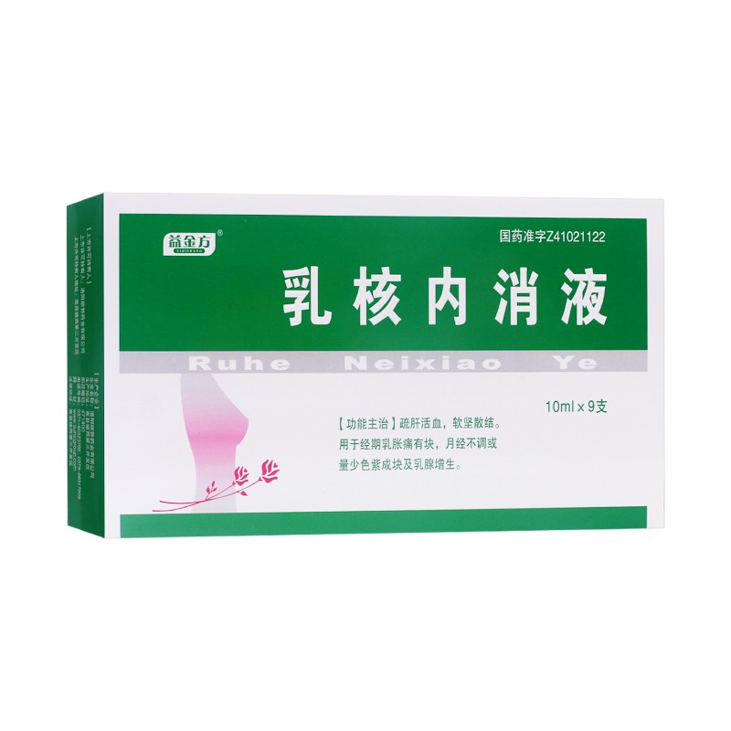 乳核内消液(益金方)