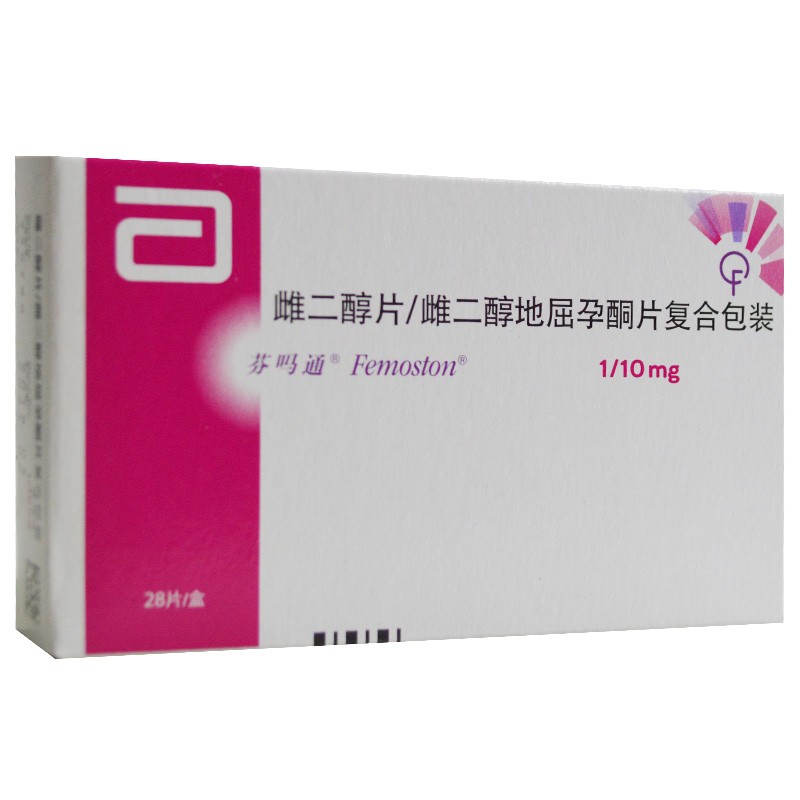 雌二醇片/雌二醇地屈孕酮片复合包装(芬吗通)