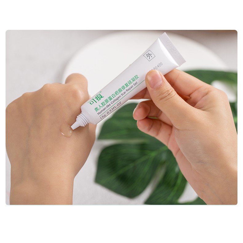 类人胶原蛋白疤痕修复硅凝胶(可痕)包装主图