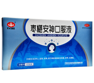 枣椹安神口服液(以岭)包装主图