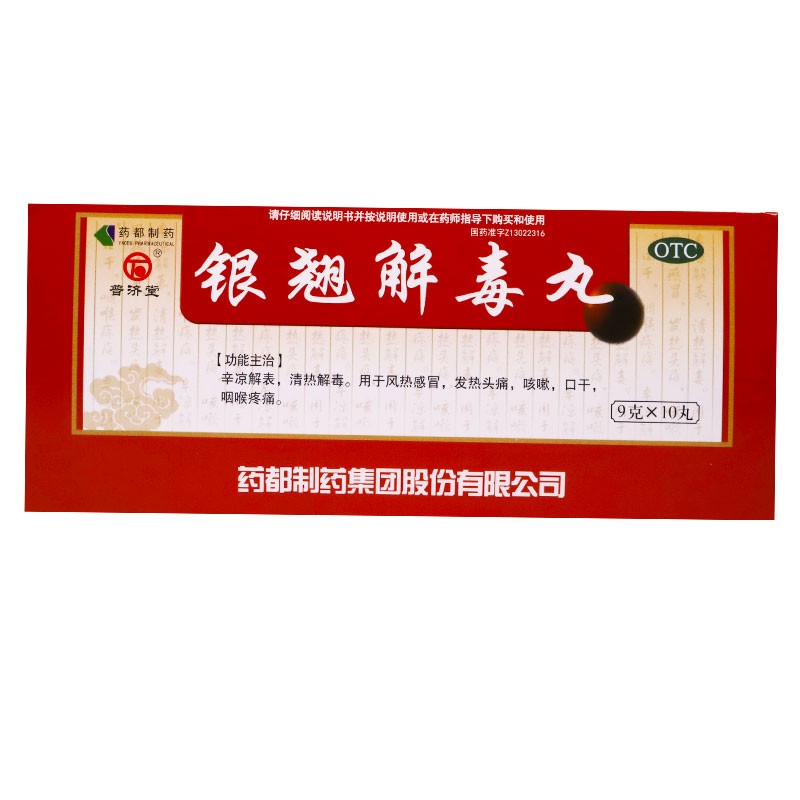 银翘解毒丸(普济堂)包装主图