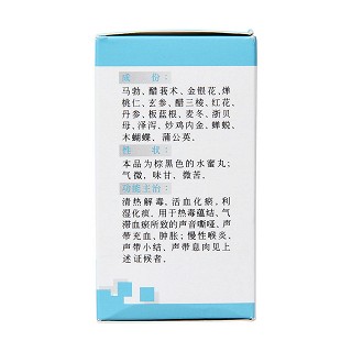 金嗓散结丸(碑林)包装主图