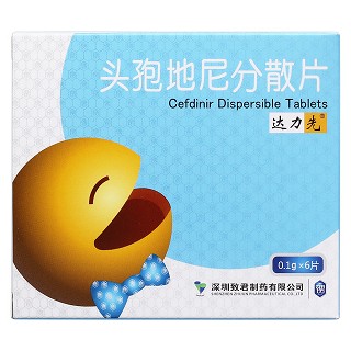 头孢地尼分散片(达力先)包装主图