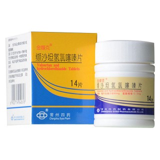缬沙坦氢氯噻嗪片(金缬克)