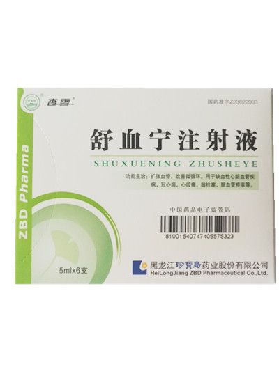 舒血宁注射液(杏雪)