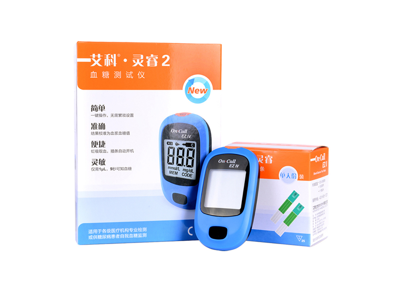 艾科. 灵睿2血糖测试仪(艾科（on call）)