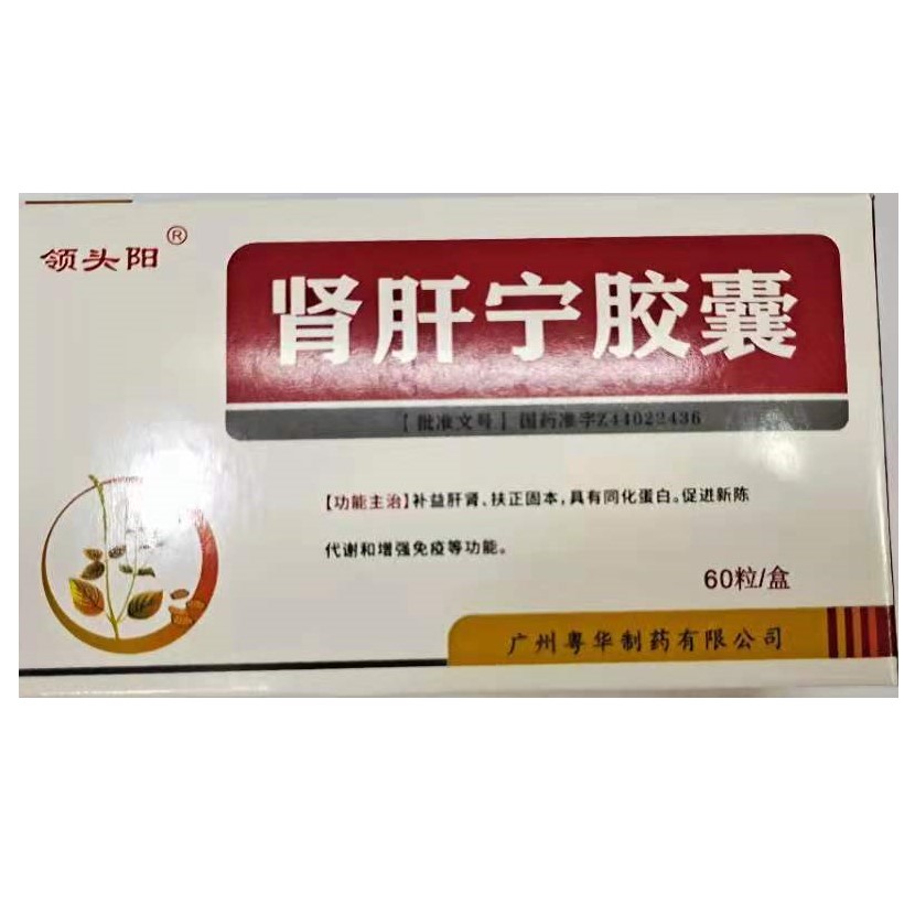 肾肝宁胶囊(领头阳)包装主图